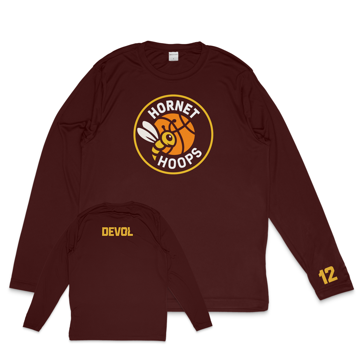 Hornet Hoops Select 25/26 Girls Basketball Game Day Long Sleeve