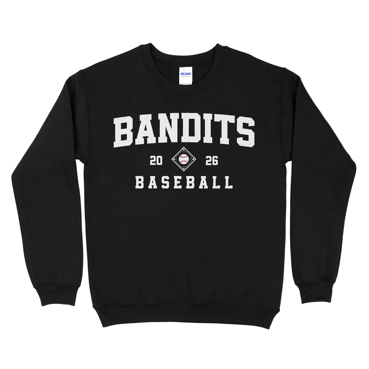 Bandits Baseball Fan Crewneck