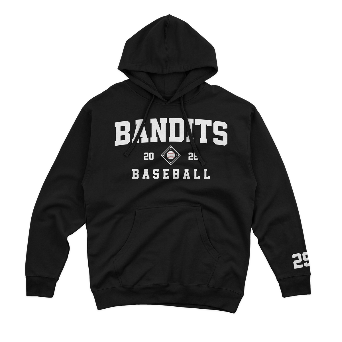 Bandits Baseball Fan Hoody
